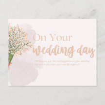 Wedding Cards- Elegant Floral Wedding Congratulati