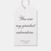 Wedding Centerpiece, Bridal Shower Decoration  ギフトタグ (正面)