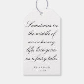 Wedding Centerpiece, Bridal Shower Decoration  ギフトタグ (正面)