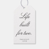 Wedding Centerpiece, Bridal Shower Decoration ギフトタグ (正面)