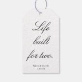 Wedding Centerpiece, Bridal Shower Decoration  ギフトタグ (裏面)