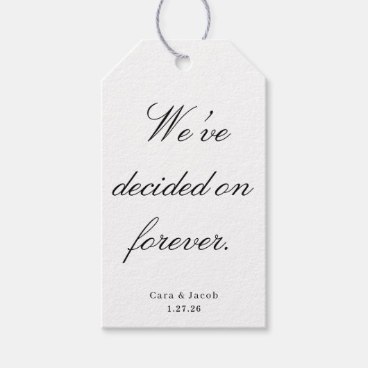 Wedding Centerpiece, Bridal Shower Decoration  ギフトタグ (正面)