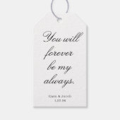 Wedding Centerpiece, Bridal Shower Decoration  ギフトタグ (正面)