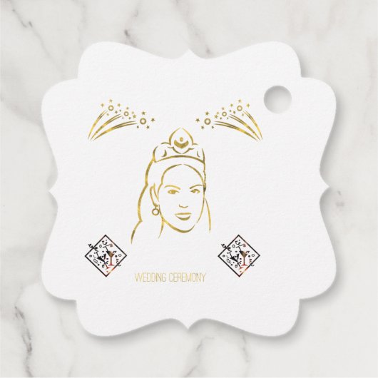 wedding ceremony style フェイバータグ (裏面)