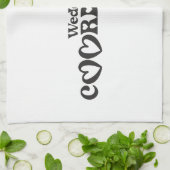 Wedding Chaos Coordinator - Funny Bride キッチンタオル (折り畳み)