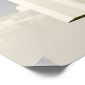 Wedding Chapel Retro Neon Sign ポスター (角)