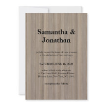 Wedding Classic Blonde Wood Pinstripe