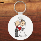 Wedding Couple I Do T-shirts and Gifts キーホルダー (正面)