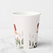 Wedding Couple Illustration Paper Cup 紙コップ (左)