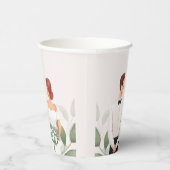 Wedding Couple Illustration Paper Cup 紙コップ (右)