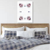 Wedding Couple, Newly-Wed Blessing, Engagement gif キャンバスプリント (インサイチュ (寝室))