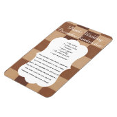 Wedding Cucumber Sandwich Recipe Magnet マグネット (左側)