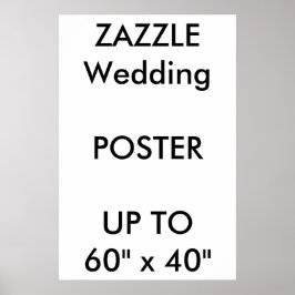 Wedding Custom 16" x 24" Poster THICK Portrait ポスター