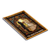 Wedding Design in Traditional Stained Glass ノートブック (右側)