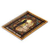 Wedding Design in Traditional Stained Glass ノートブック (左側)