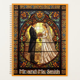 Wedding Design in Traditional Stained Glass プランナー手帳