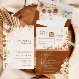 Wedding Details Insert Card | Modern Minimalist エンクロージャーカード