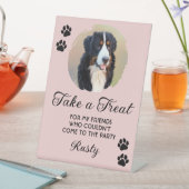 Wedding Dog Biscuit Bar Photo 台座サイン (インサイチュ)