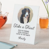 Wedding Dog Biscuit Bard Photo 台座サイン (インサイチュ)