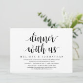 Wedding Escape, Dinner with the Newly Married 招待状 (スタンド正面)