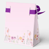 wedding favor boxes wildflowers フェイバーボックス (裏面)