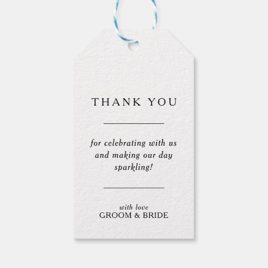 wedding favour gift tag ギフトタグ (裏面)