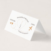 Wedding Flight Travel QR Code Playlist (裏面)