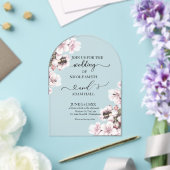 Wedding Floral Invitation アクリル招待状 (インサイチュ (ウェディング))