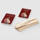 Wedding Floral Monogram  ハンドファン (組立なし)