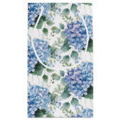 Wedding Floral Print Gift Bag スモールペーパーバッグ (裏面)