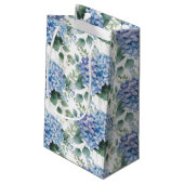 Wedding Floral Print Gift Bag スモールペーパーバッグ (裏面アングル)