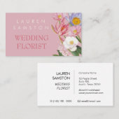Wedding Florist Business Card 名刺 (正面/裏面)
