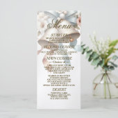 Wedding Flowers Bells Pink Blue Ribbons Beautiful メニュー (スタンド正面)