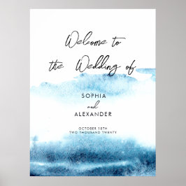 Wedding Foam Boards Sign Welcome. ポスター