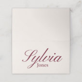 Wedding Foldable place card for dinner,engagement  プレイスカード (外部開封)