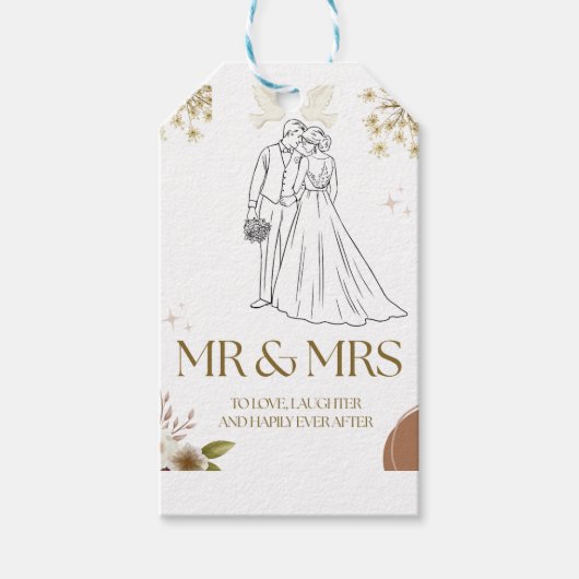 Wedding gift bag ギフトタグ (正面)