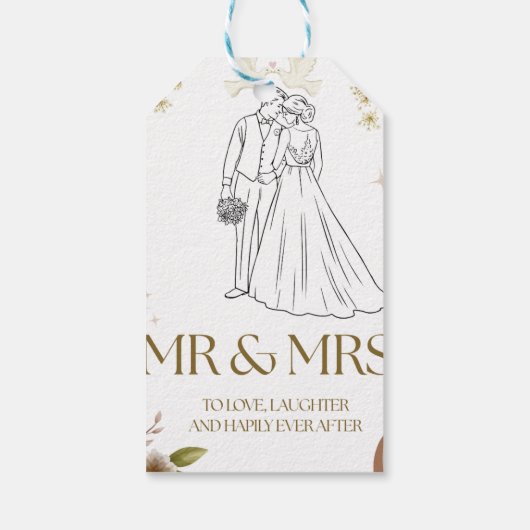 Wedding gift bag ギフトタグ (裏面)