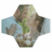 Wedding Gift Soccer Ball Custom Couple Image Desig サッカーボール (フラット)