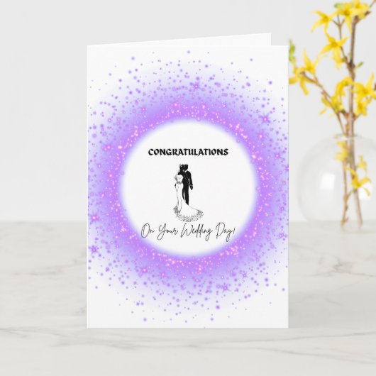 Wedding Greeting Card カード (黄色い花)