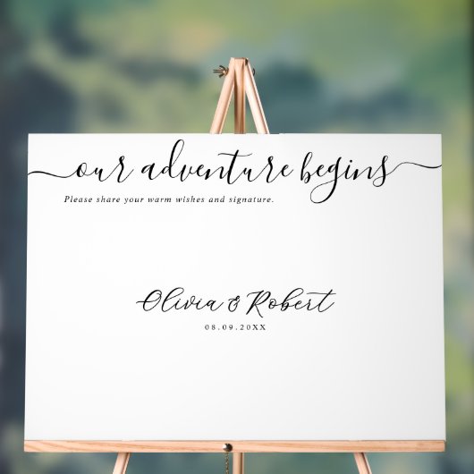 Wedding Guestbook Signature Acrylic Sign アクリルサイン (ニュートラル)