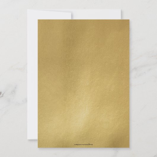 Wedding-Heart Carving Invitation 招待状 (裏面)