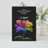 🌈 Wedding Hearts in Bloom セーブザデート (スタンド正面)