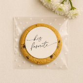 Wedding Hir favorite sticker ラウンドシール