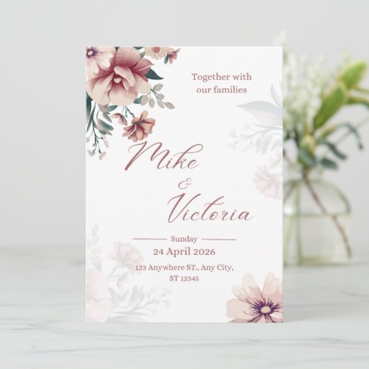 Wedding In 招待状 (スタンド正面)