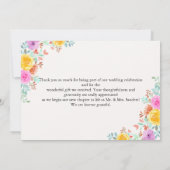  Wedding in Spring Blossom サンキューカード (裏面)