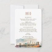 Wedding Insert INFO and Details New York Invitatio 招待状 (正面)