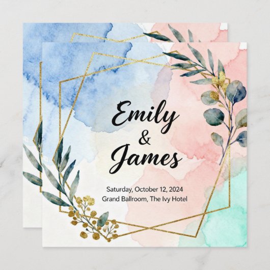 wedding Invitation (正面/裏面)