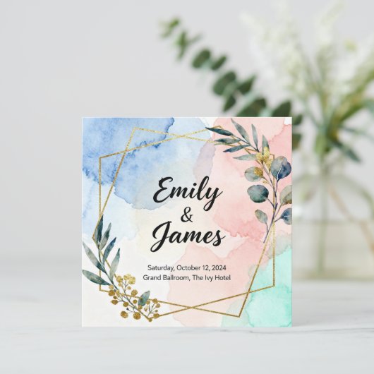 wedding Invitation (スタンド正面)