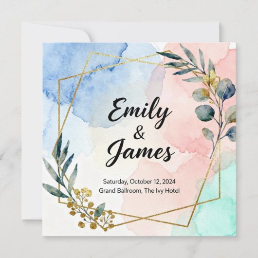 wedding Invitation (正面)