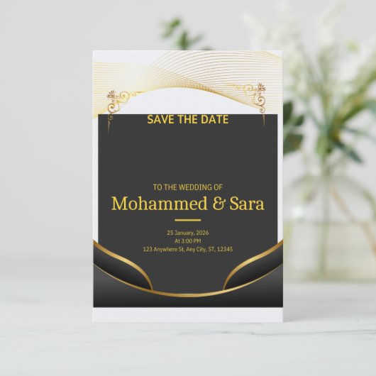 Wedding Invitation (スタンド正面)